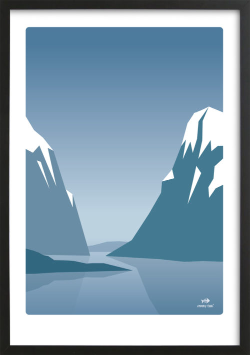 Twin Peaks - Norwegian mountains poster