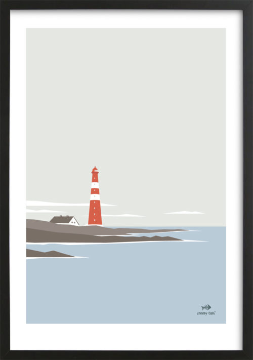 Lighthouse of the north - limited edition poster