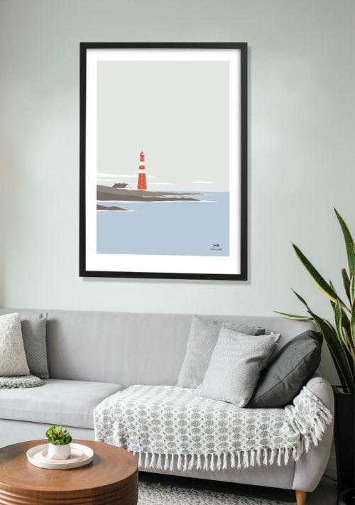Lighthouse of the north - limited edition poster