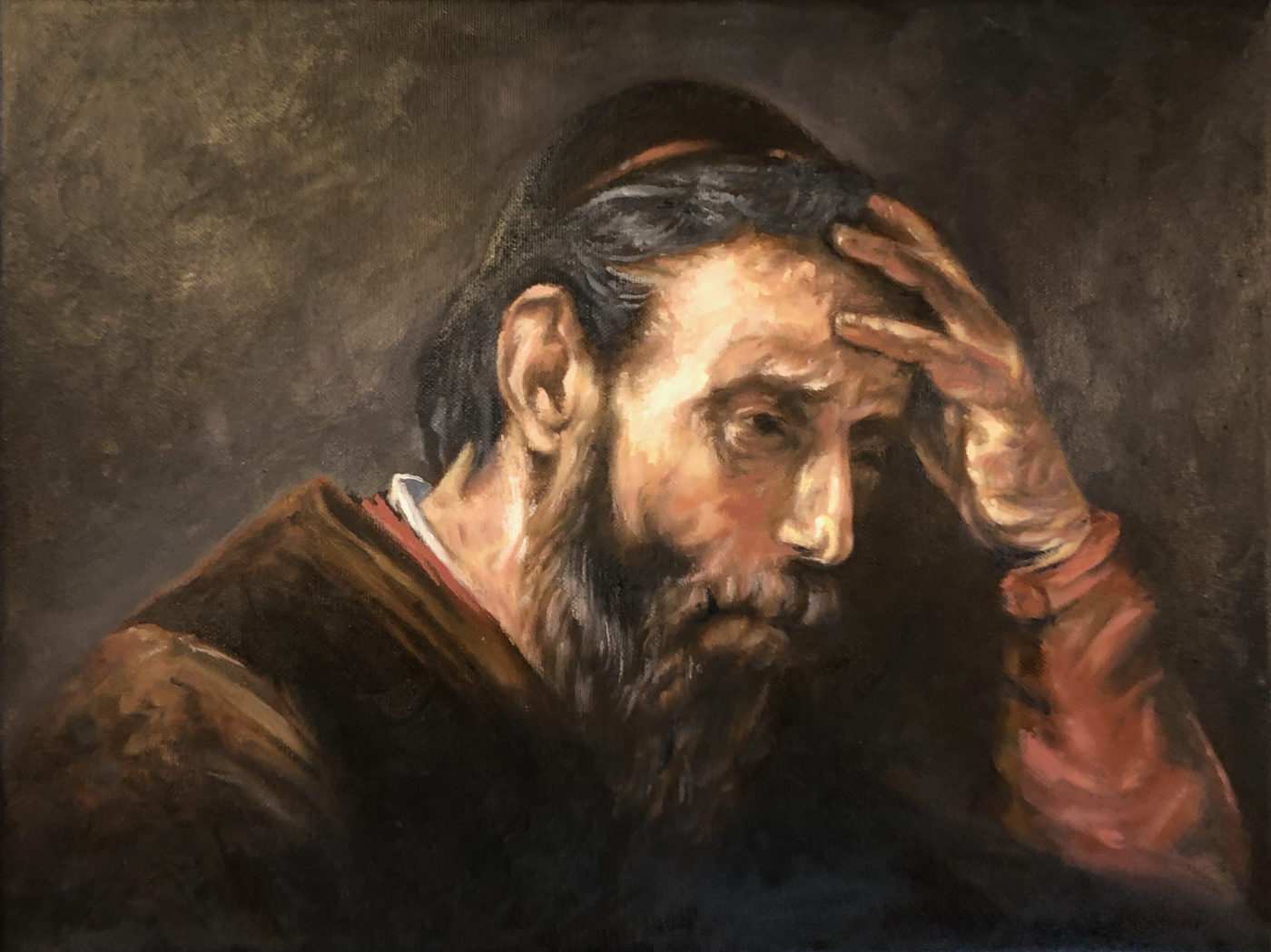 Apostelen Paulus. Kopi etter Rembrandt
